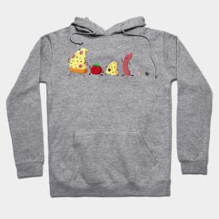 Pizza Ingredients Hoodie